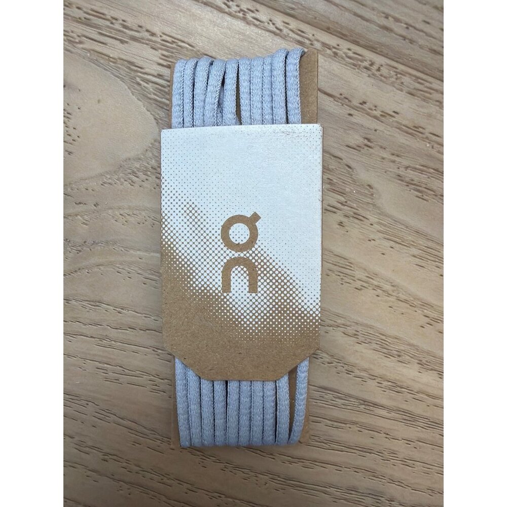 On Running Replacement Shoelaces - Light Gray - Durable & Stylish Design